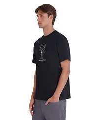 Karl Lagerfeld Paris Men's Outlined Crewneck T-Shirt