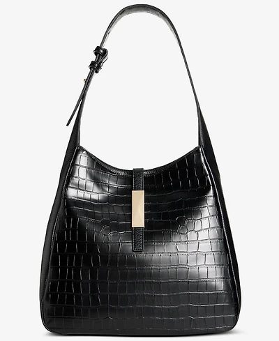I.n.c. International Concepts Salee Croco-Embossed Shoulder Bag, Macy's Exclusive