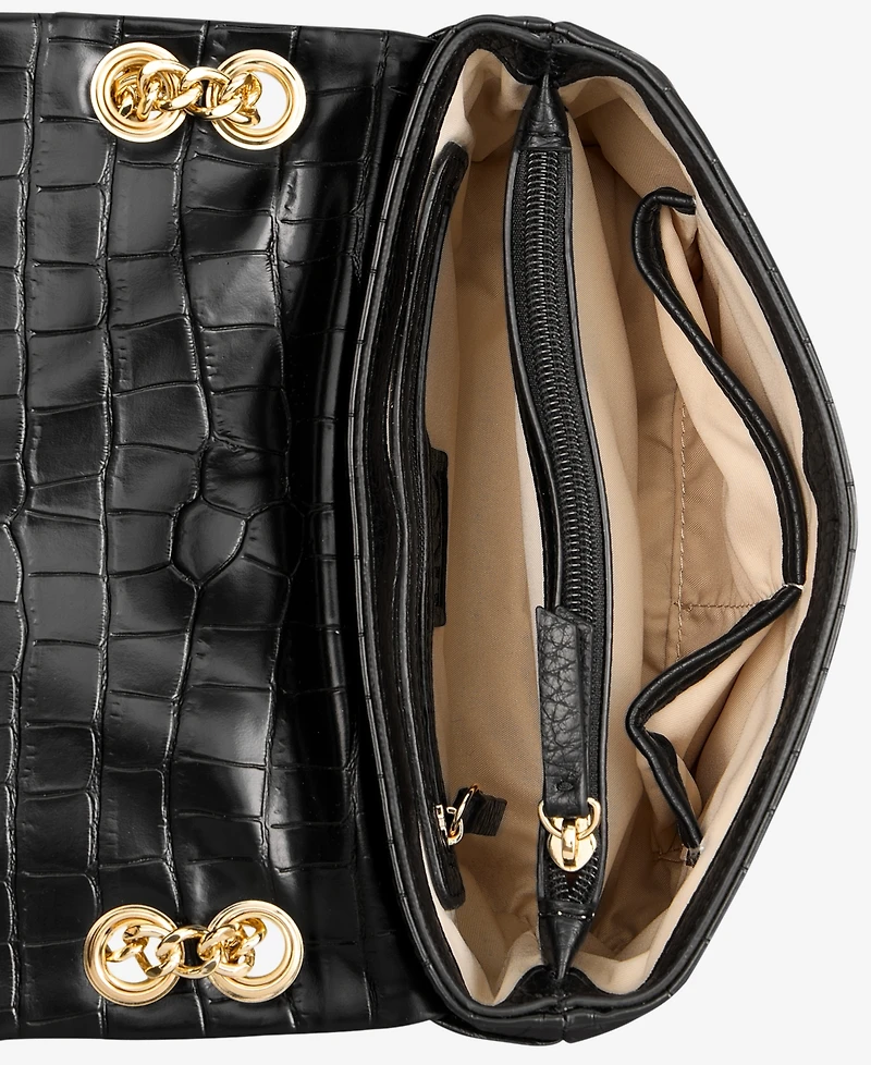 I.n.c. International Concepts Mini Ajae Croco-Embossed Crossbody Bag, Macy's Exclusive
