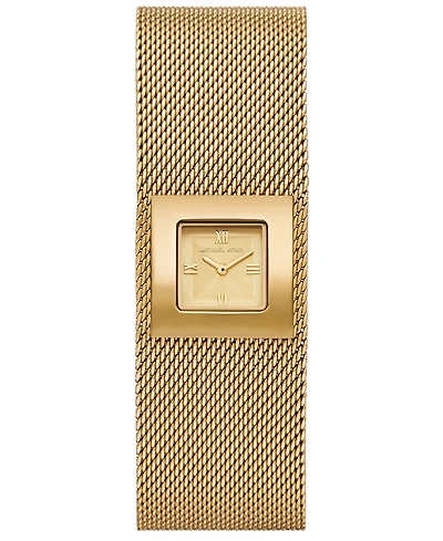 Michael Michael Kors Women's Georgie Two-Hand Gold-Tone Stainless Steel Watch 22mm
