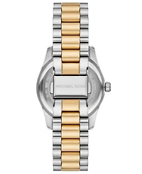 Michael Michael Kors Women's Lexington Three-Hand Two-Tone Stainless Steel Watch 33mm