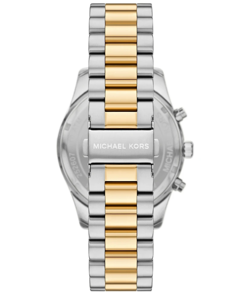 Michael Michael Kors Men's Lexington Chronograph Two-Tone Stainless Steel Watch 44mm