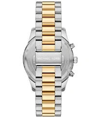 Michael Michael Kors Men's Lexington Chronograph Two-Tone Stainless Steel Watch 44mm