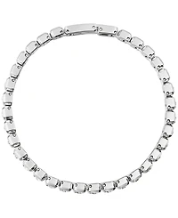 Bulova Women's Box Set Crystal Silver-Tone Stainless Steel Bracelet Watch 15mm