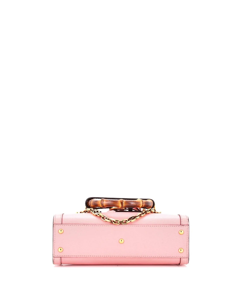 Pre-Owned Gucci Small Diana Nm Convertible Shoulder Bag Leather