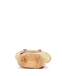 Pre-Owned Loewe Small Basket Tote Raffia