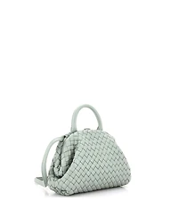 Pre-Owned Bottega Veneta Mini Padded Handle Tote Intrecciato Nappa
