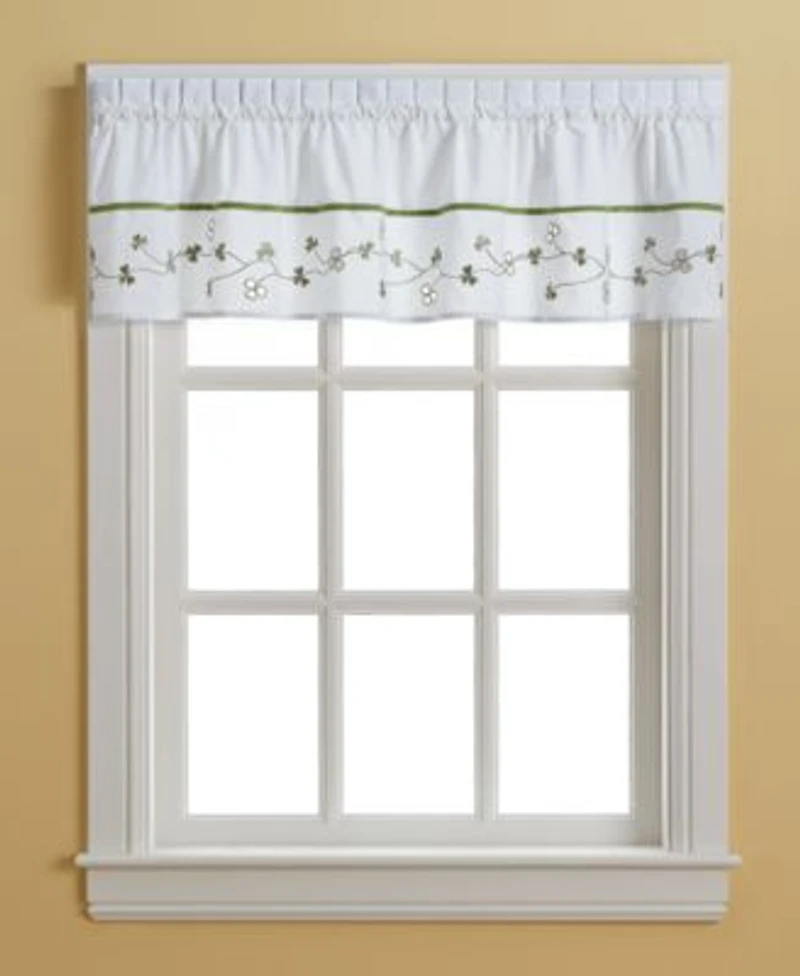 Chf Clover Valance Swag Tier Pair Collection