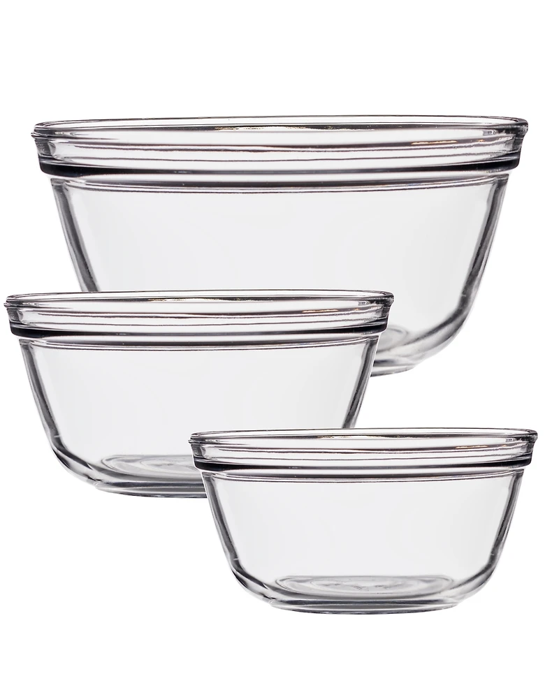Anchor Hocking Essentials Set of 3 Mixing Bowls