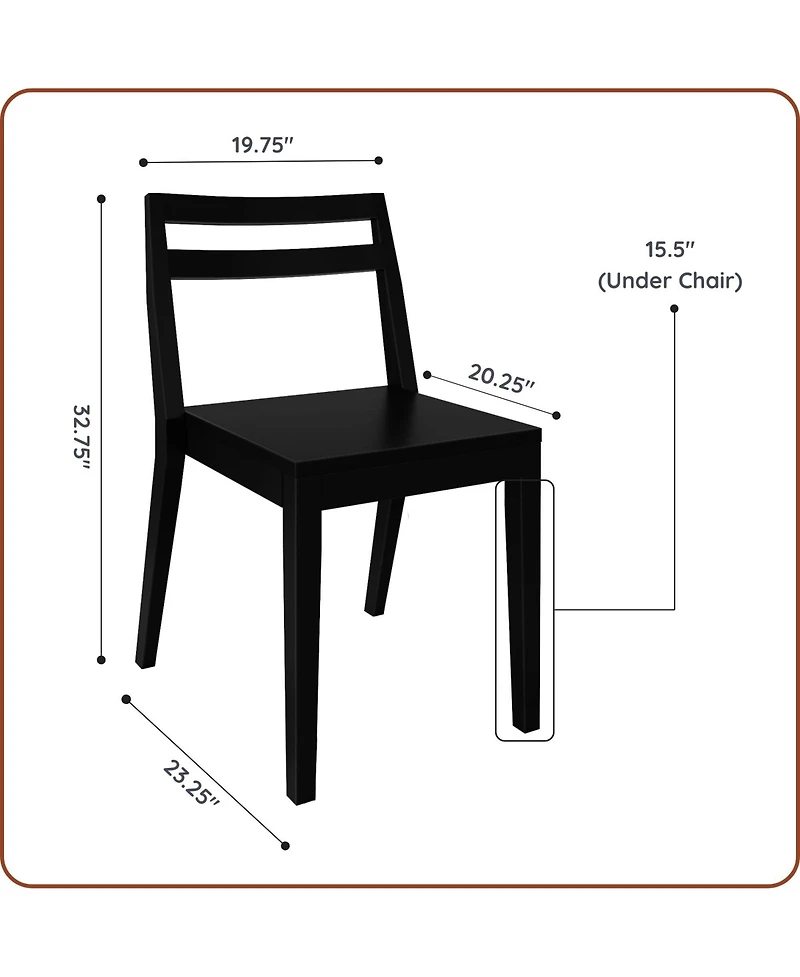 Grain and Grove Davie Dining Chair (4 Pack)