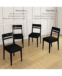 Grain & Grove Crew 4 piece Upholstered Dining Chair