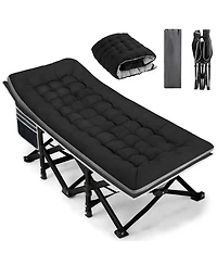 Aofar 28" Portable Folding Camping Bed Heavy Duty Thick Mattress