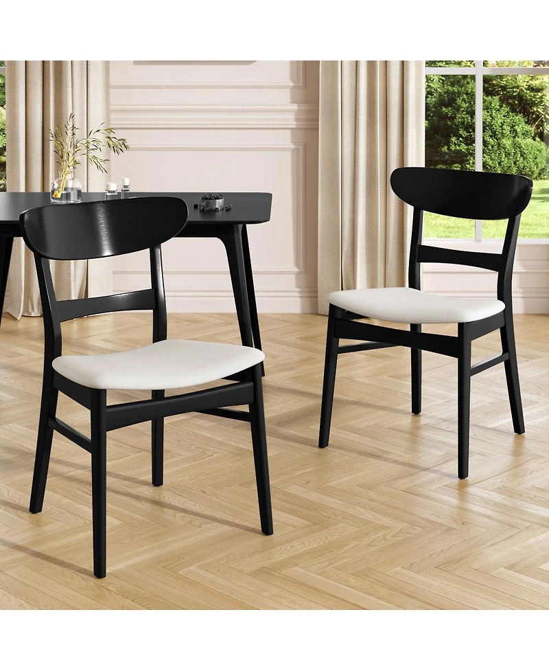 Streamdale Furniture 2 Upholstered Dining Chairs.