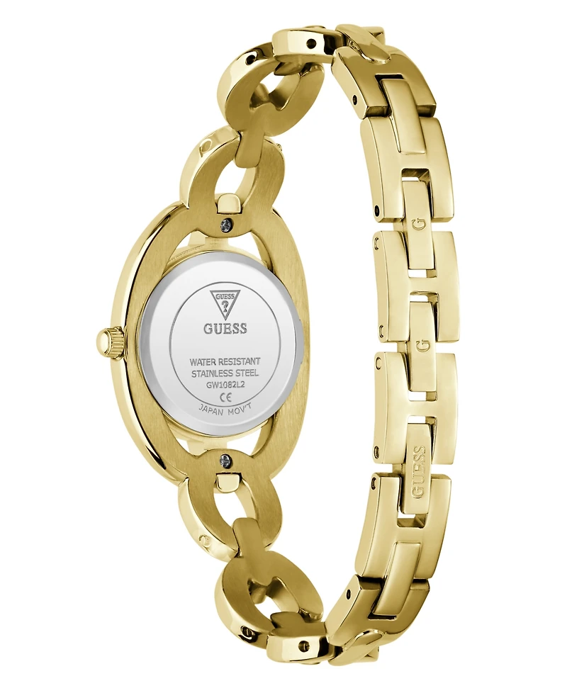 Guess Women's Quartz Gold-Tone Stainless Steel Watch 26mm
