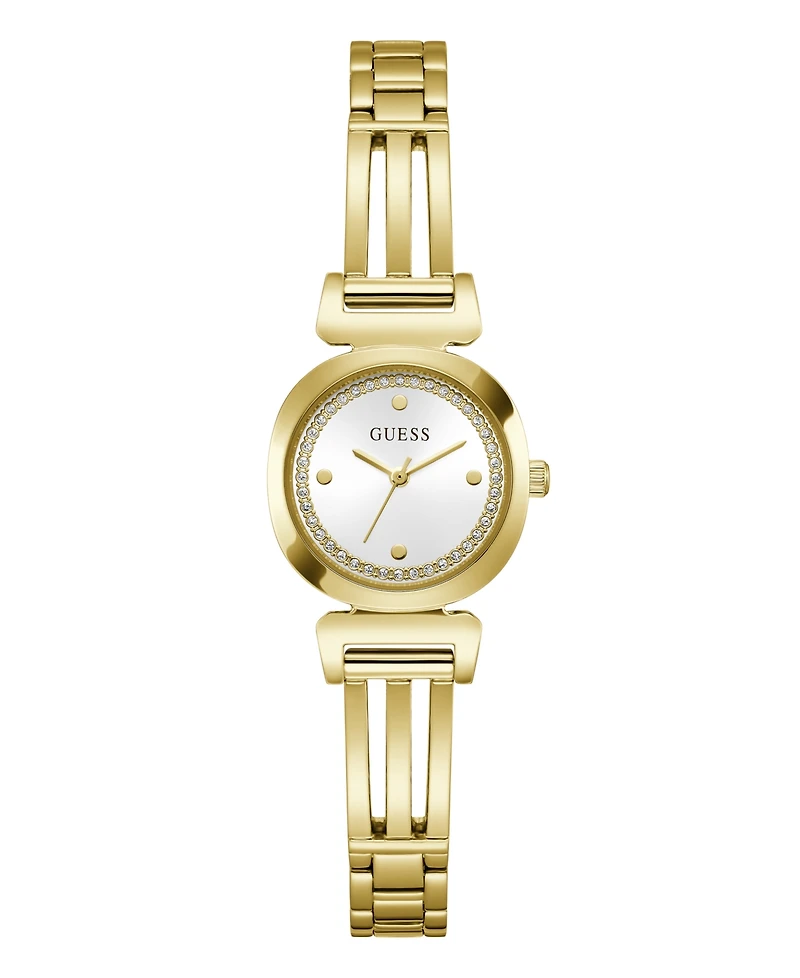 Guess Women's Quartz Gold-Tone Stainless Steel Watch 24mm