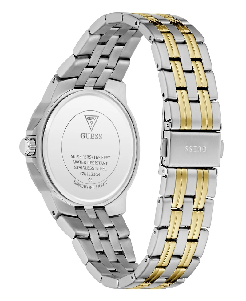 Guess Men's Quartz Two-Tone Stainless Steel Watch 39 mm