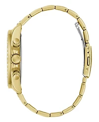 Guess Men's Quartz Gold-Tone Stainless Steel Watch 44mm