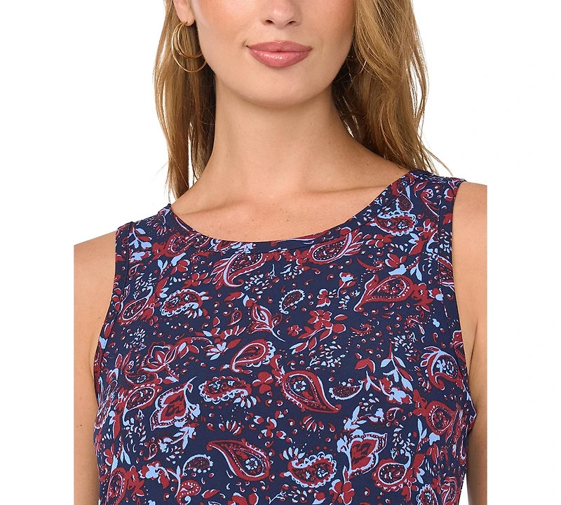 Vince Camuto Women's Crewneck 3/4-Sleeve Dress