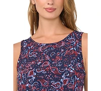 Vince Camuto Women's Crewneck 3/4-Sleeve Dress