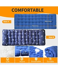Aofar 2 Pack Camping Bed Folding Heavy Duty Mattress Carry Bag