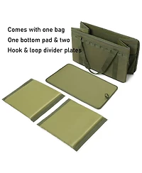 Piscifun 46L Camping Storage Trunk Organizer Durable Water Resistant Molle Utility Tote