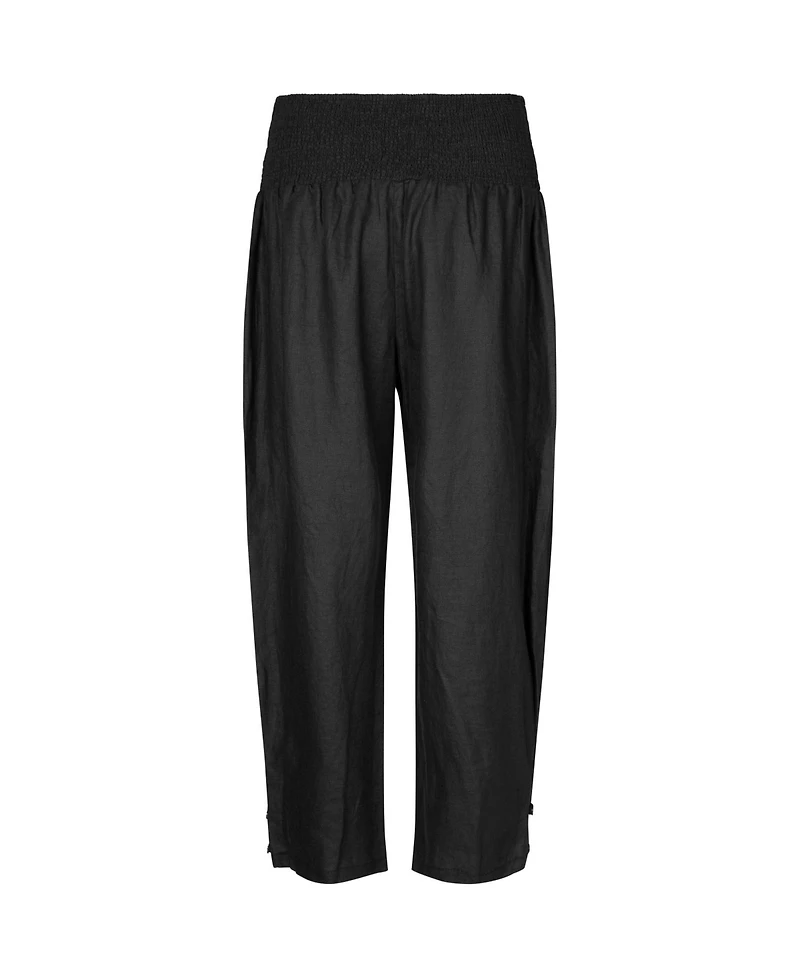 Masai Copenhagen Women's Mapenna Cropped Linen Trousers