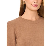 Vince Camuto Women's Short-Sleeve Crewneck Sweater