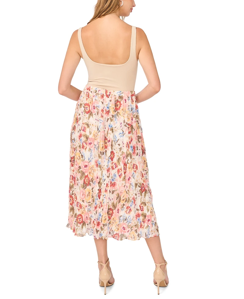 Vince Camuto Women's Pull-On A-Line Midi Skirt