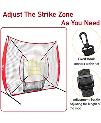 Aoligeijs 7x7 Ft Baseball Field Training Equipment