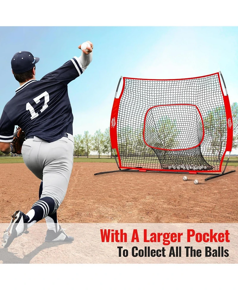 Aoligeijs 6ft Baseball Field Training Equipment