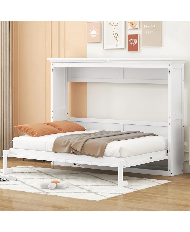 Streamdale Furniture Murphy Bed, Can Be Folded Into A Cabinet