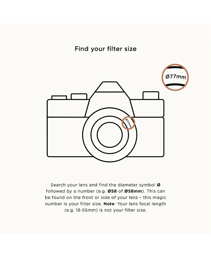 Urth 72mm Circular Variable ND2-32 1 to 5-Stop Lens Filter Plus+