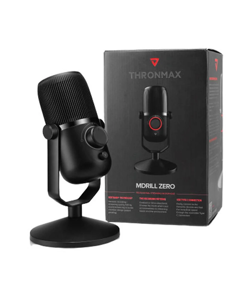 Thronmax MDrill Zero Condenser Dual-Pattern Usb Microphone for Pc/Mac/Linux/PS4