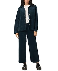 O'Neill Women's Longford Shacket Button-Front Collared Jacket