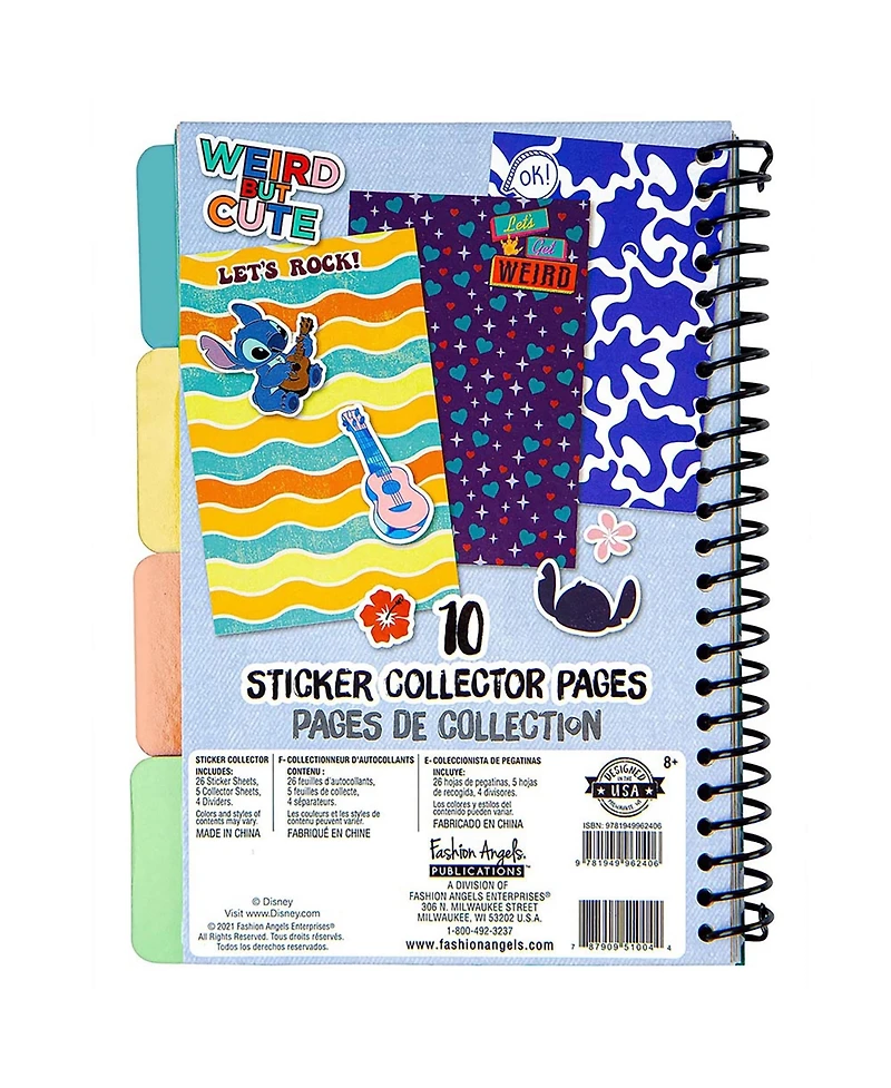 Fashion Angels Disney Stitch: Sticker Collector Book