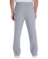 Karl Lagerfeld Paris Men's Ponte Track Piping Detail Pants