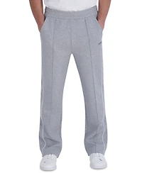 Karl Lagerfeld Paris Men's Ponte Track Piping Detail Pants