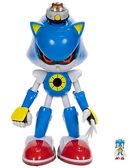 Sonic the Hedgehog 20" Giant Metal Sonic vs. Sonic Playset, Ages 3+