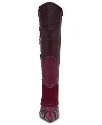 Steve Madden Women's Revive Studded Knee-High Novelty Dress Boots