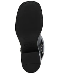 Steve Madden Women's Astor Buckled Moto Boots