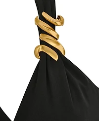 Donna Karan New York Women's Halter Neck Maxi Dress