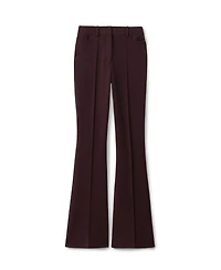 Reiss Petite Gabi Flared Mid-Rise pants
