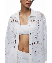 Nocturne Women's Floral Broderie Jacket