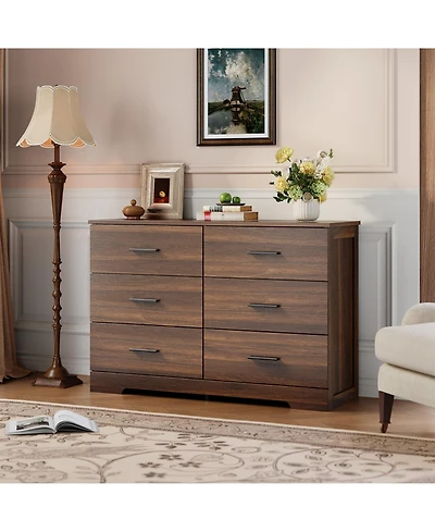 gaomon Dresser for Bedroom with 6 Drawers