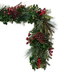 Balsam Hill Boxwood Berries Garland Boxwood Berries Wreath