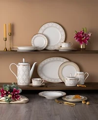 Noritake Trefolio Gold Dinnerware Collection