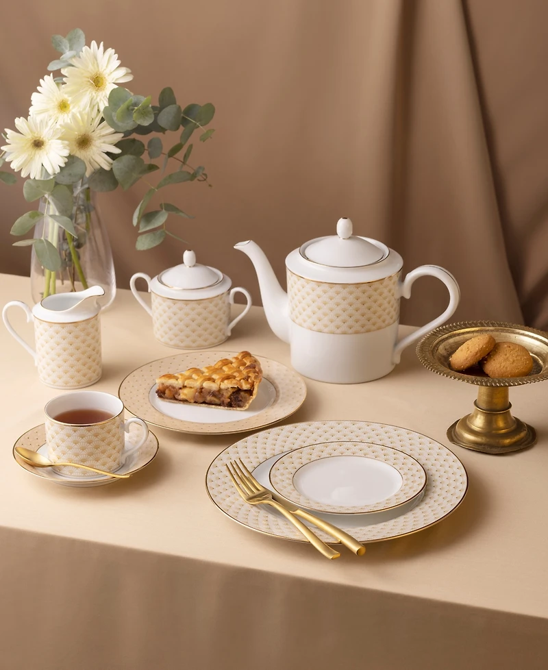 Noritake Trocadero 14" Gold-Tone Oval Platter