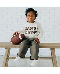 Sweet Wink Little Boys(5-8) Game Day Patch Sweatshirt