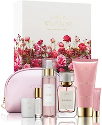 Lovery 8-Pices. Wild Rose Bath and Body Care Gift Set