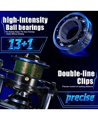 Aofar 10feet Surf Spinning Rod 3-Piece Heavy Saltwater